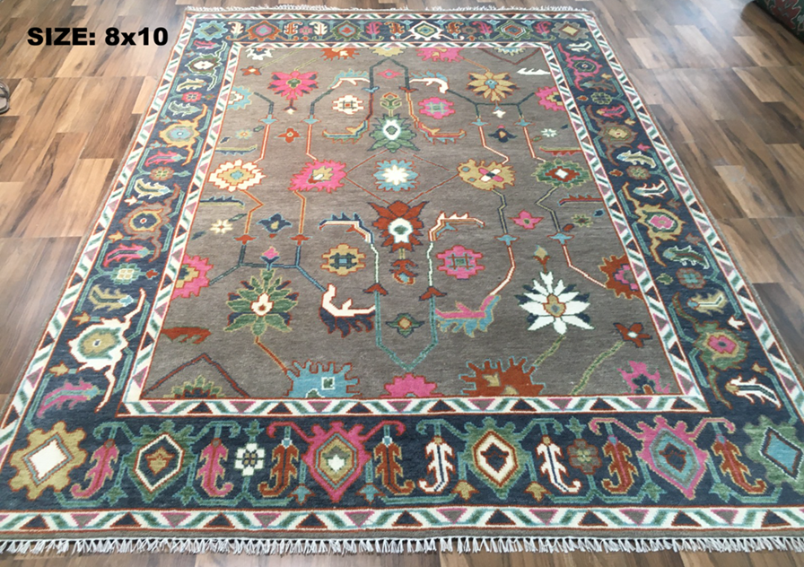 Classic Persian Oriental Hand Knotted New Zealand Wool Rug #10 8'x10'