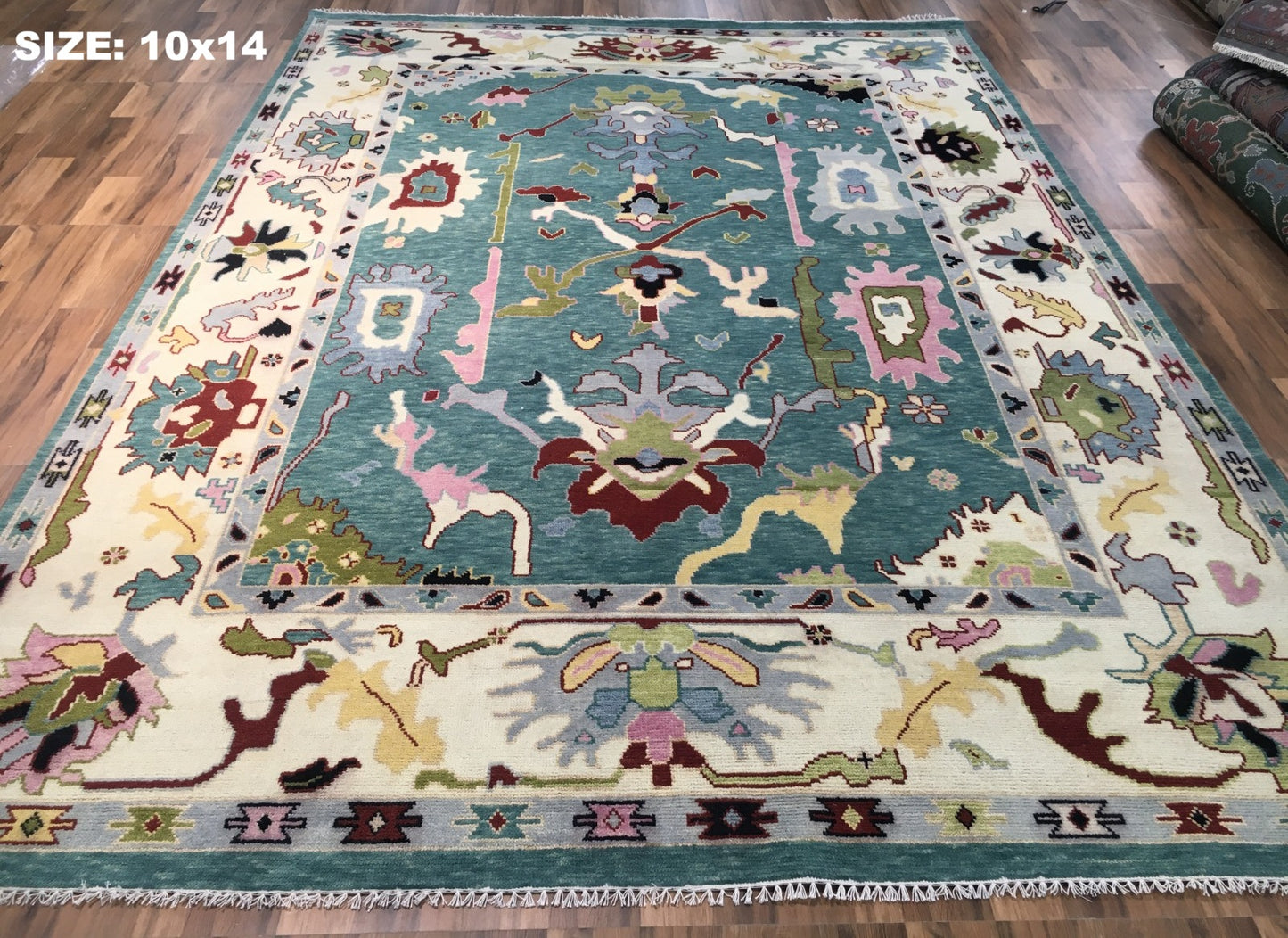 Classic Persian Oriental Hand Knotted New Zealand Wool Rug #12 10'x14'
