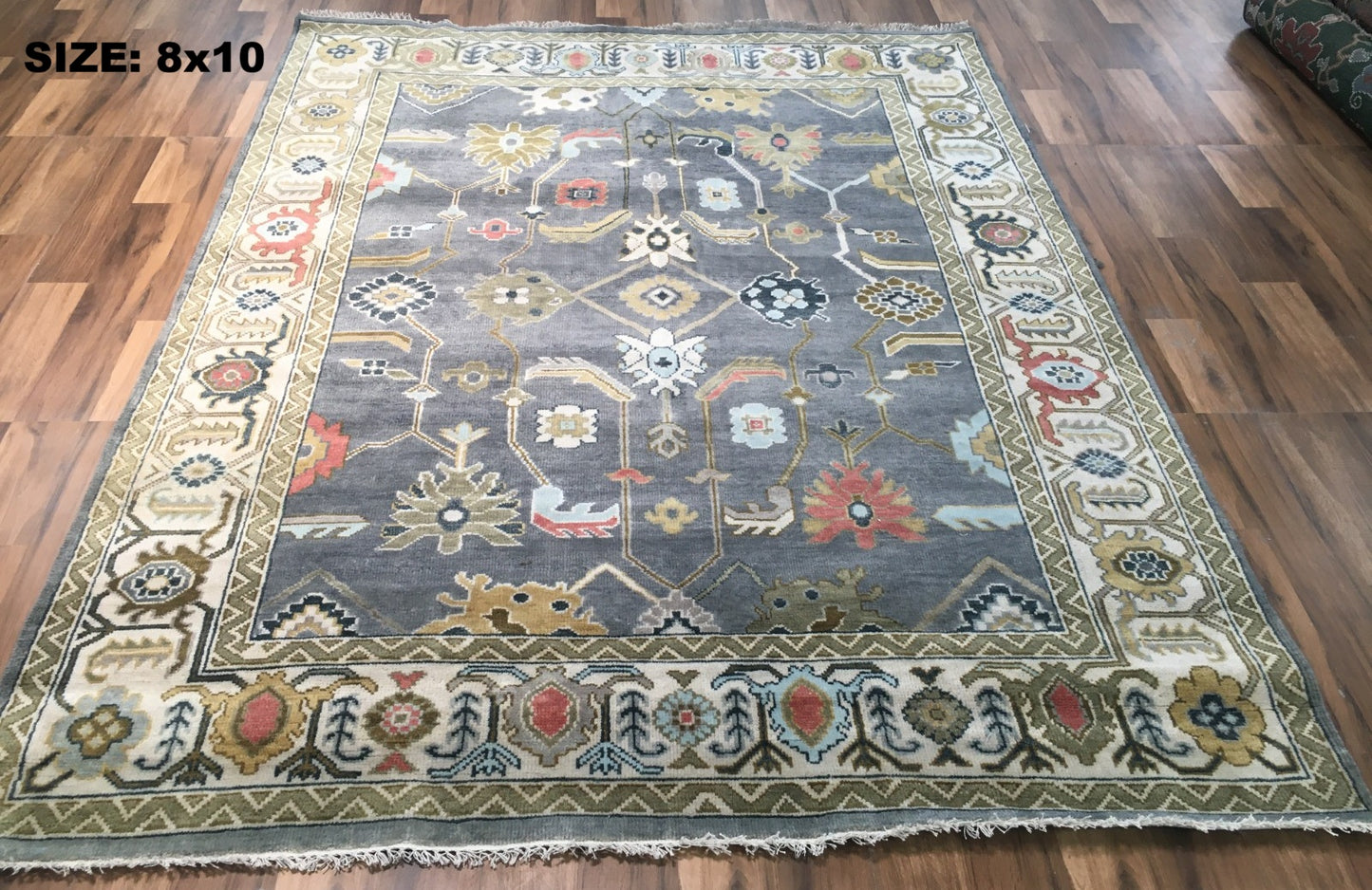 Classic Persian Oriental Hand Knotted New Zealand Wool Rug #15 8'x10'