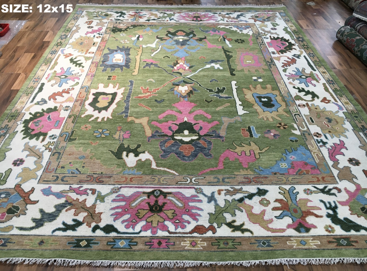 Classic Persian Oriental Hand Knotted New Zealand Wool Rug #20 12'x15'
