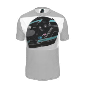Emlyn Smith Professional Driver Helmet grey short sleeve T-shirt