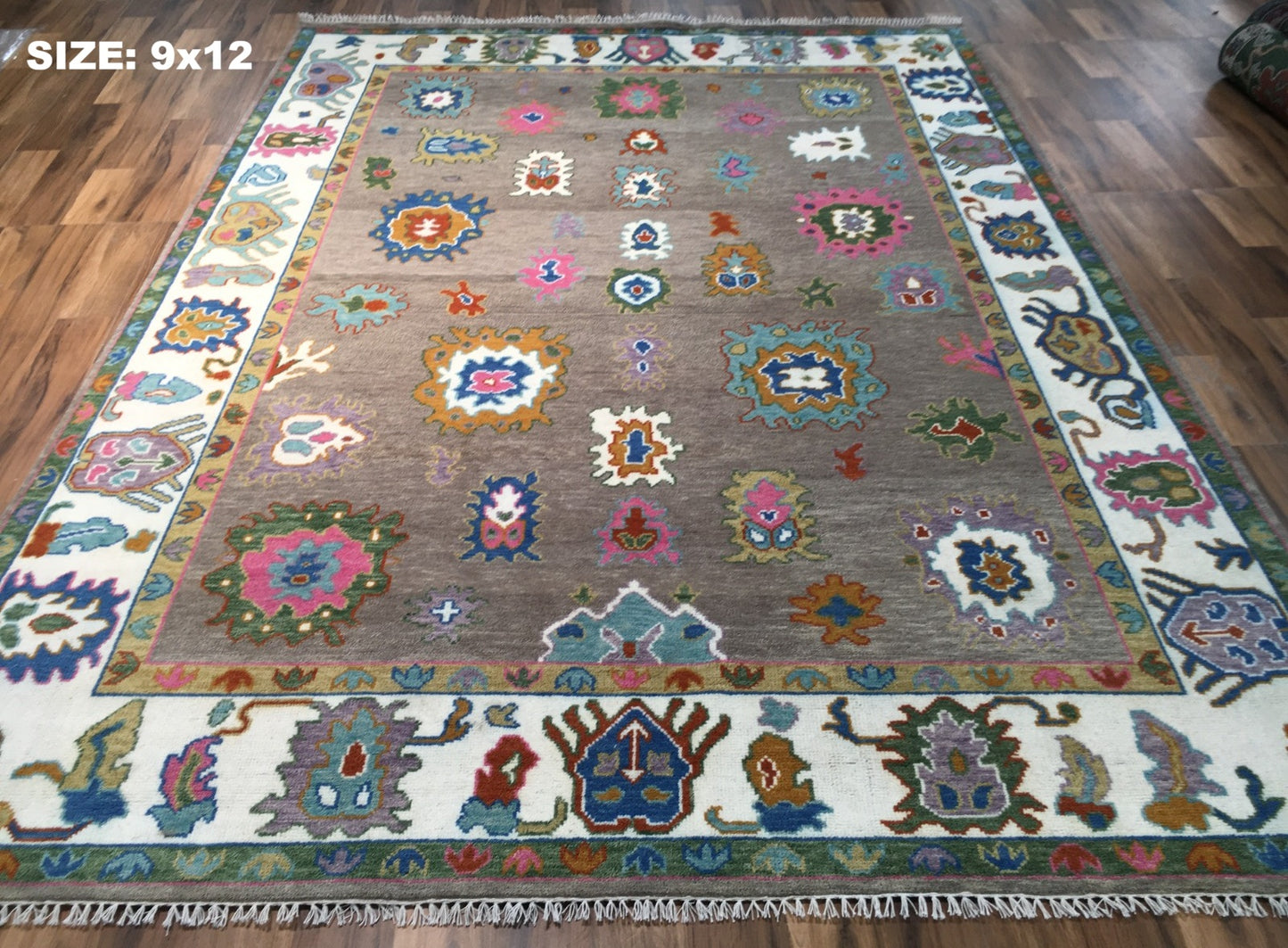 Classic Persian Oriental Hand Knotted New Zealand Wool Rug #7 9'x12'