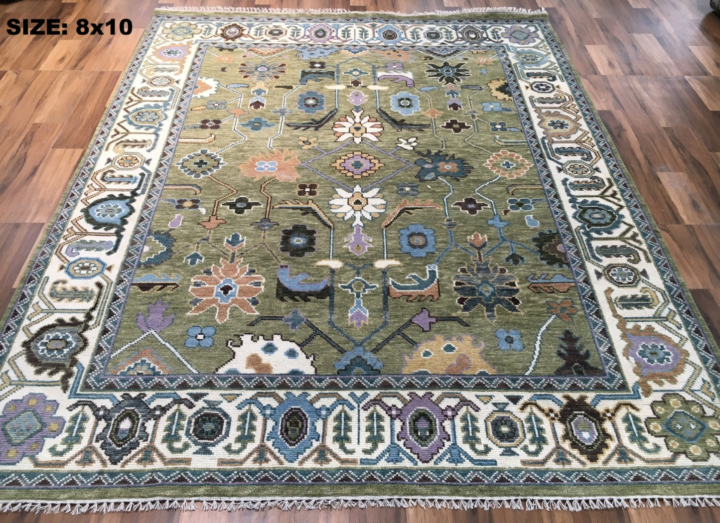 Classic Persian Oriental Hand Knotted New Zealand Wool Rug #8 8'x10'