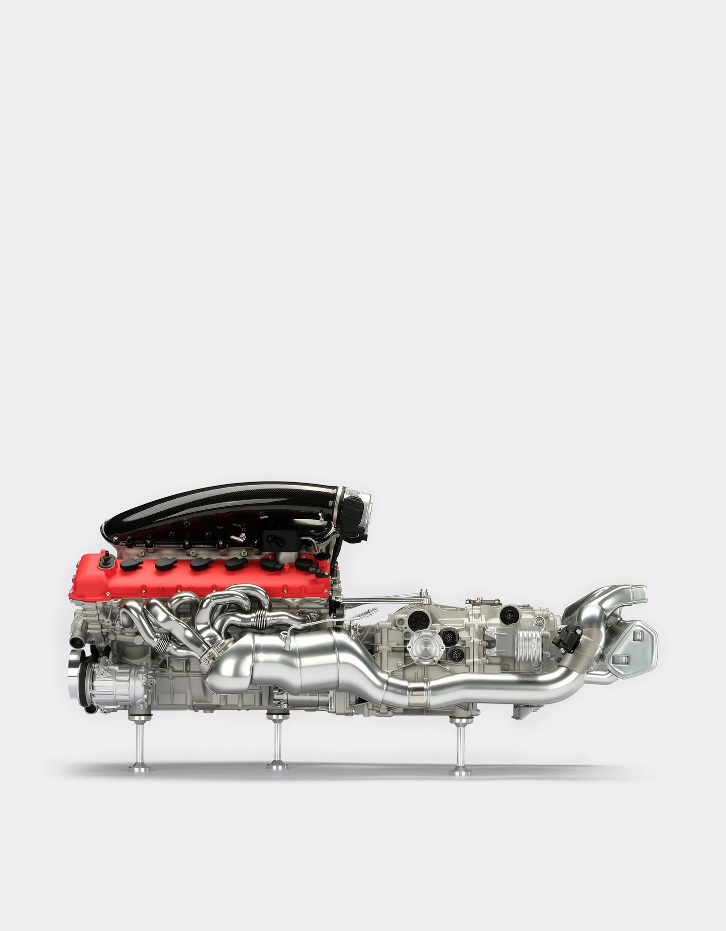 Ferrari Daytona SP3 engine model in 1:4 scale