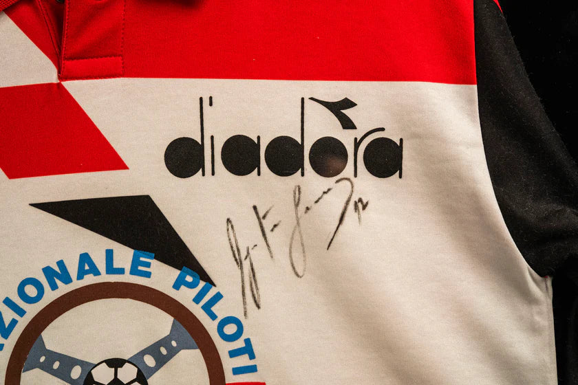 Official National Drivers' Team jersey worn by Ayrton Senna in 1992!