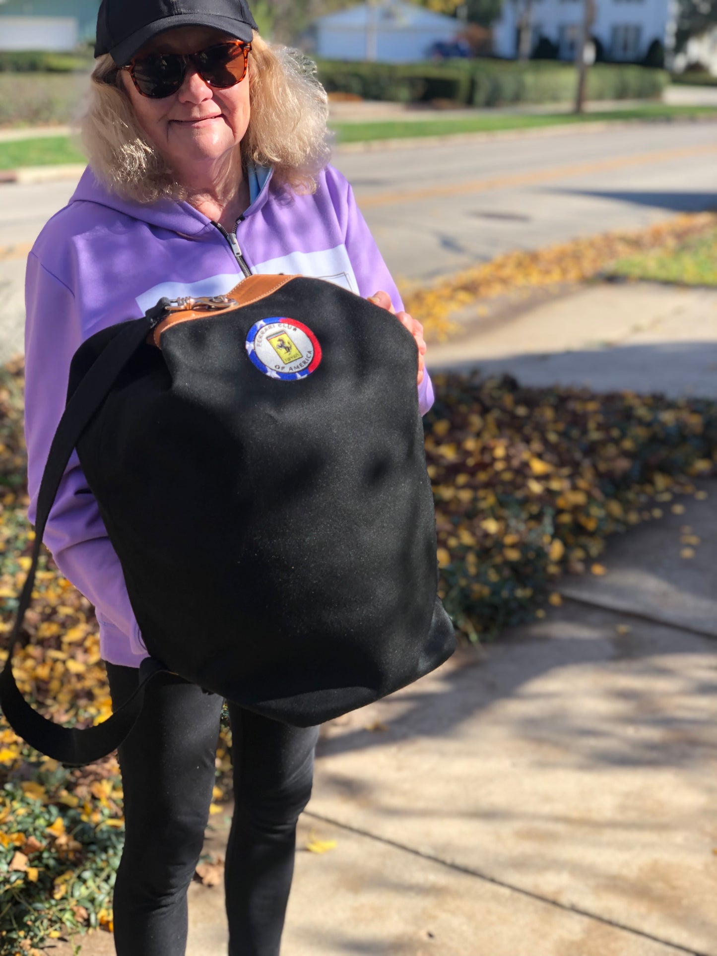 Waterproof Ferrari Club of America Duffel Bag