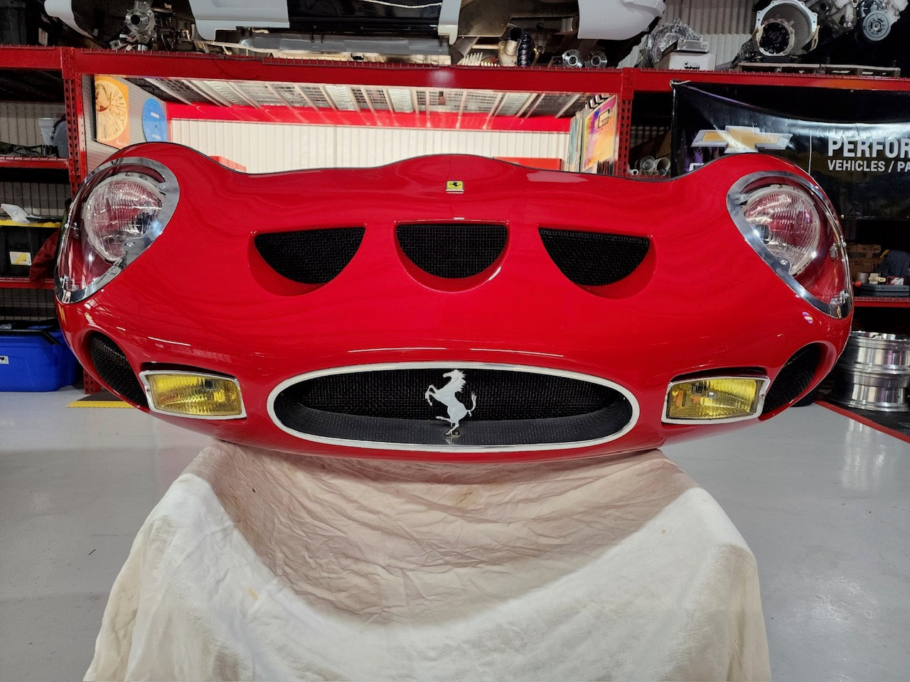 1962-63 Ferrari 250 GTO fiberglass nose clip