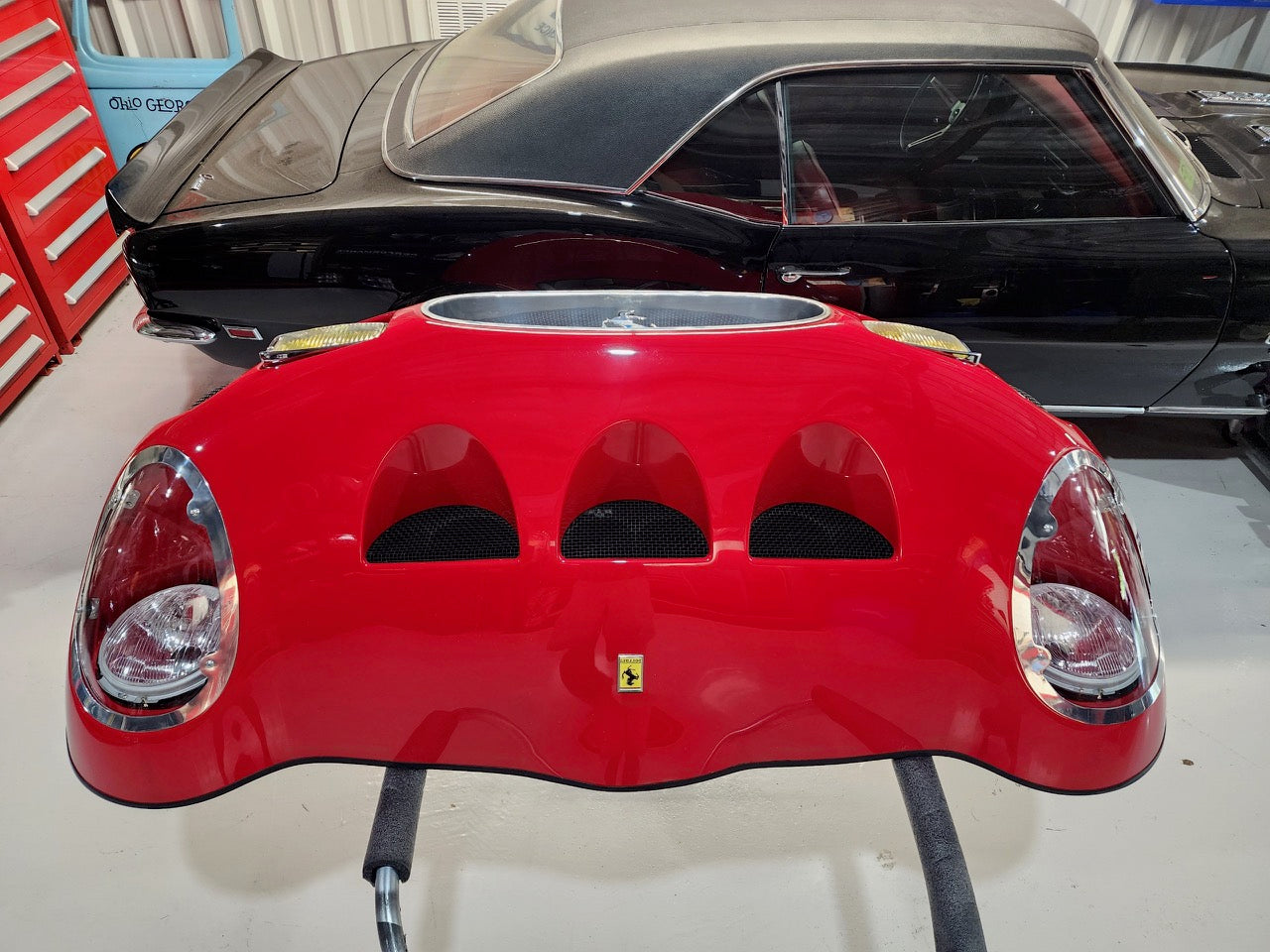 1962-63 Ferrari 250 GTO fiberglass nose clip