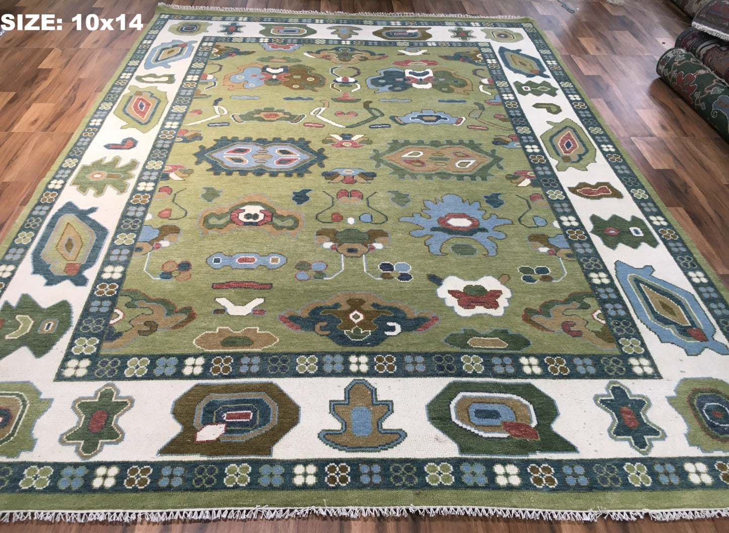 Classic Persian Oriental Hand Knotted New Zealand Wool Rug #11 10'x14'
