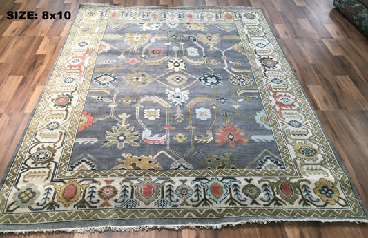 Classic Persian Oriental Hand Knotted New Zealand Wool Rug #15 8'x10'