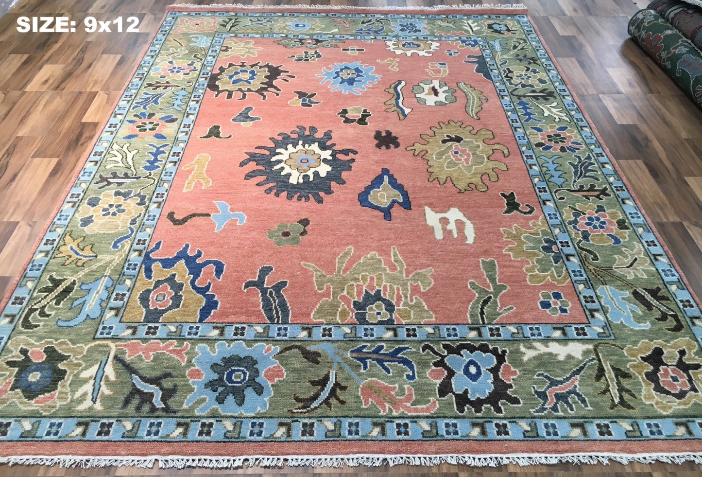 Classic Persian Oriental Hand Knotted New Zealand Wool Rug #16 9'x12'