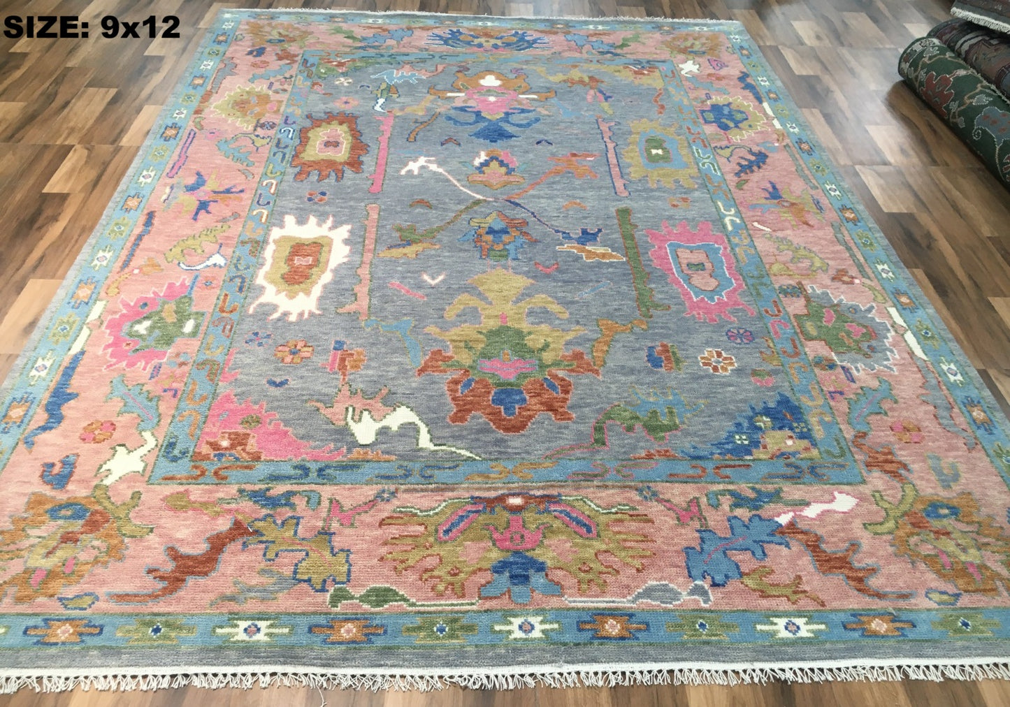 Classic Persian Oriental Hand Knotted New Zealand Wool Rug #17 9'x12'