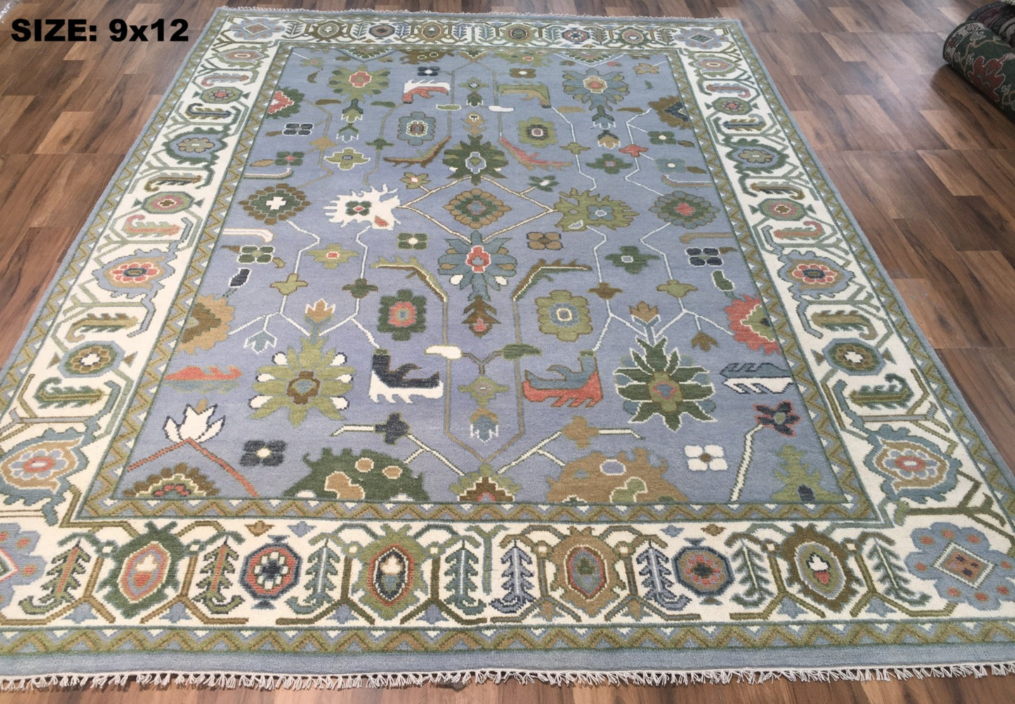 Classic Persian Oriental Hand Knotted New Zealand Wool Rug #18 9'x12'