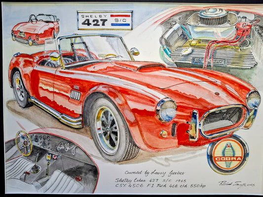 Richard Smyth' Cobra Montage Giclee fine prints