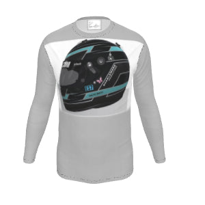 Emlyn Smith Professional Driver Helmet grey long sleeve T-shirt