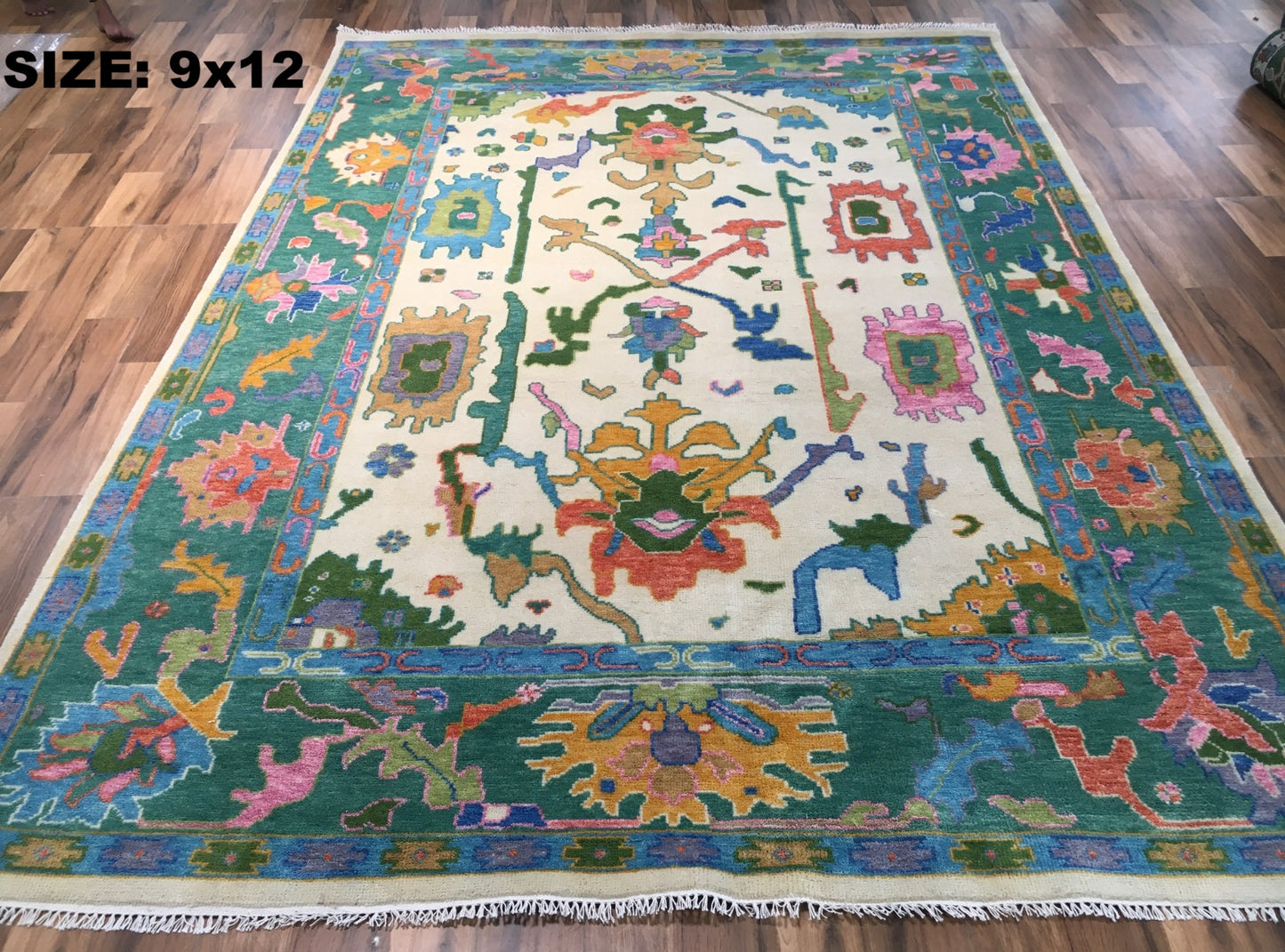 Classic Persian Oriental Hand Knotted New Zealand Wool Rug #4 9'x12'