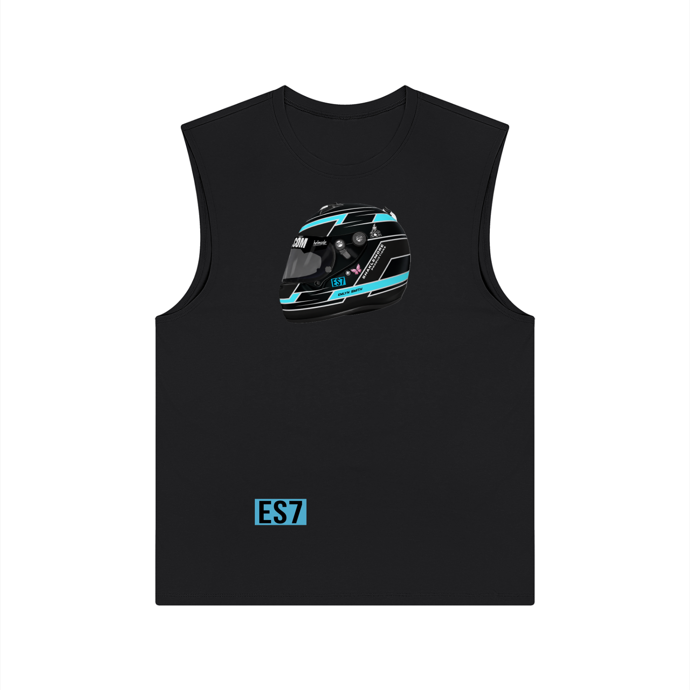 Emlyn Smith Race Driver 'Helmet/ES7' Men's Tank Top