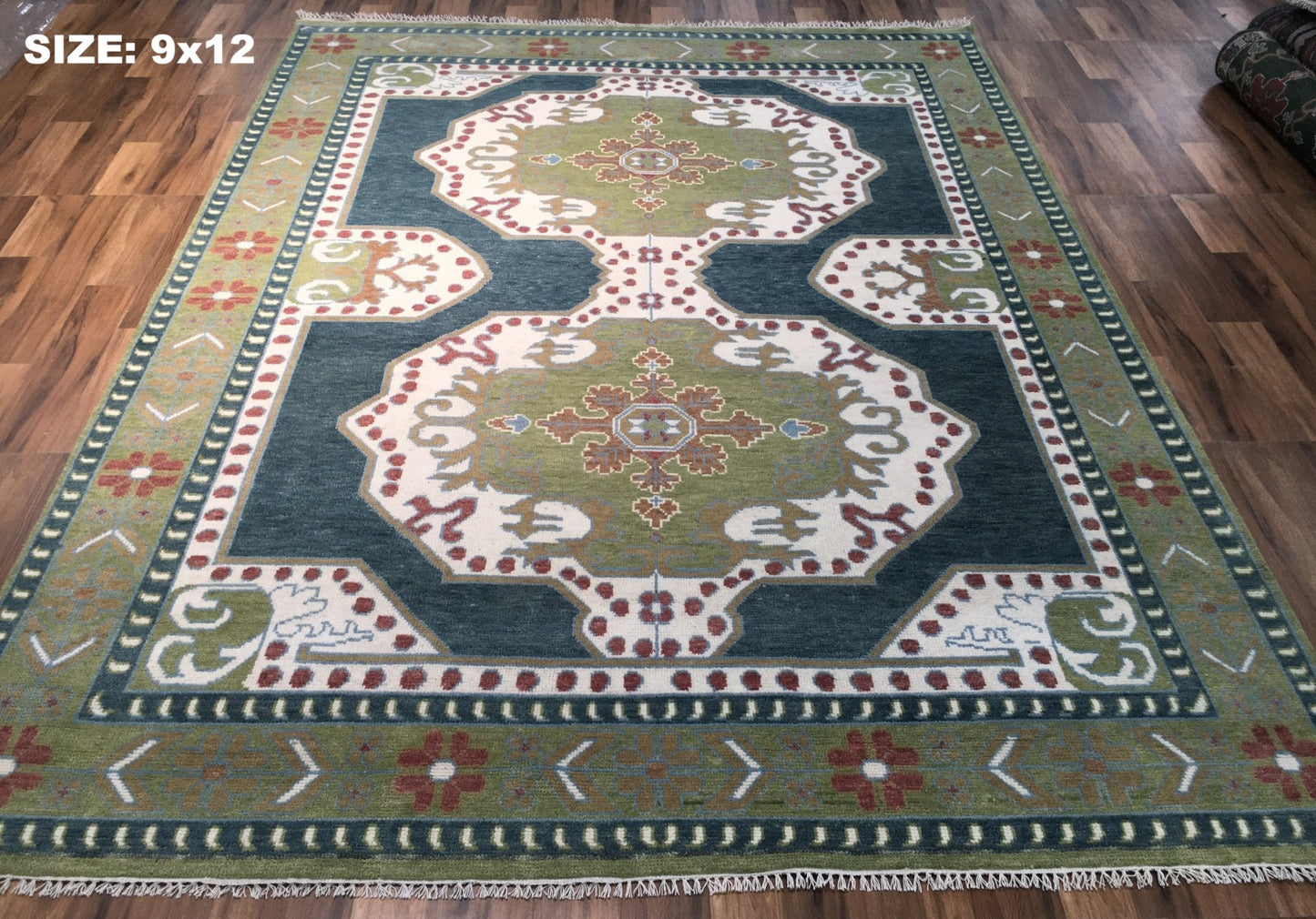 Classic Persian Oriental Hand Knotted New Zealand Wool Rug #9 9'x12'