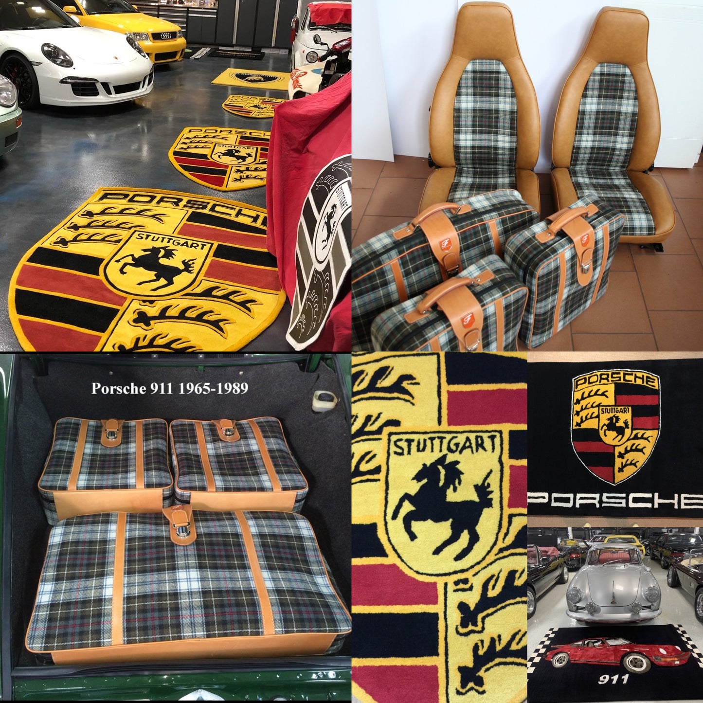Custom fit luggage in Manufacture's Material and Leather