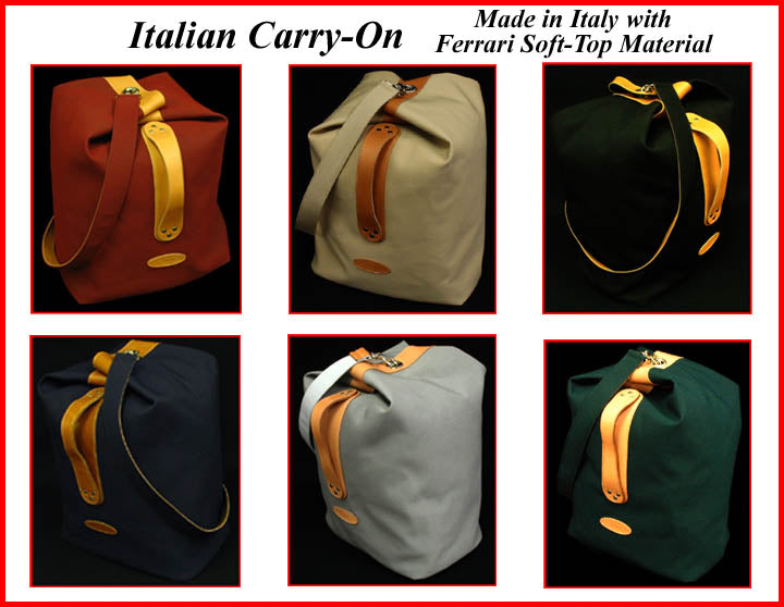 Convertible top material Duffel Bag