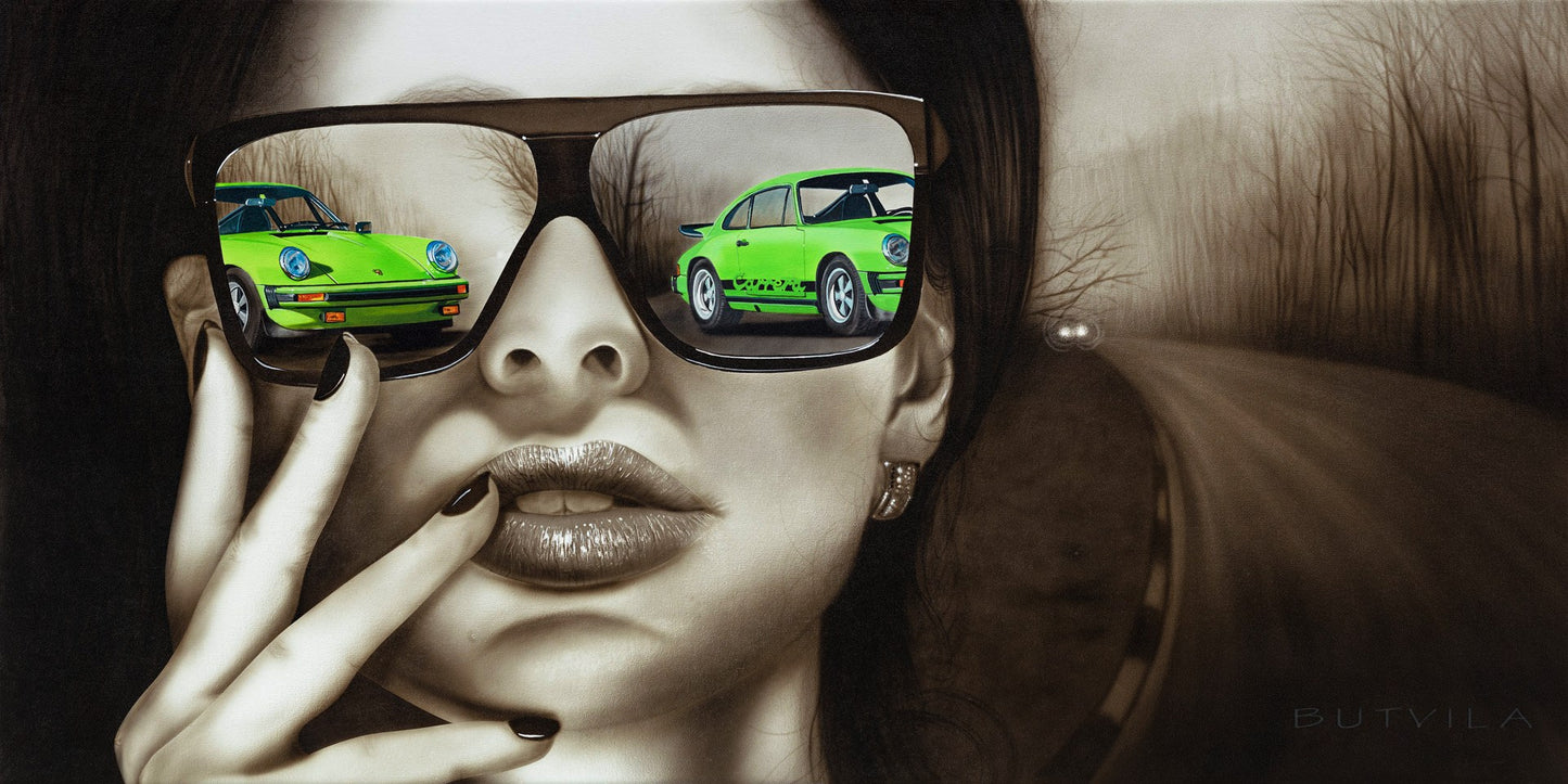 Paul Butvila's "Beautiful Carrera Reflections" Ladies T-shirt