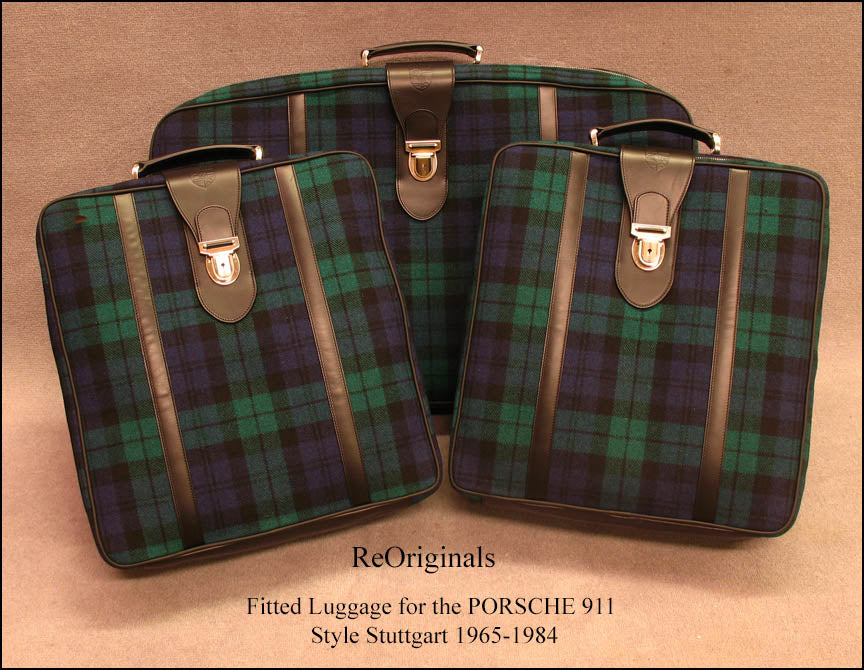Custom fit luggage in Manufacture's Material and Leather