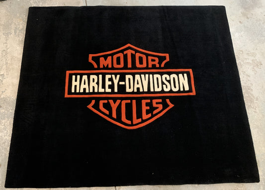 NOS Harley Davidson Official Wool rug