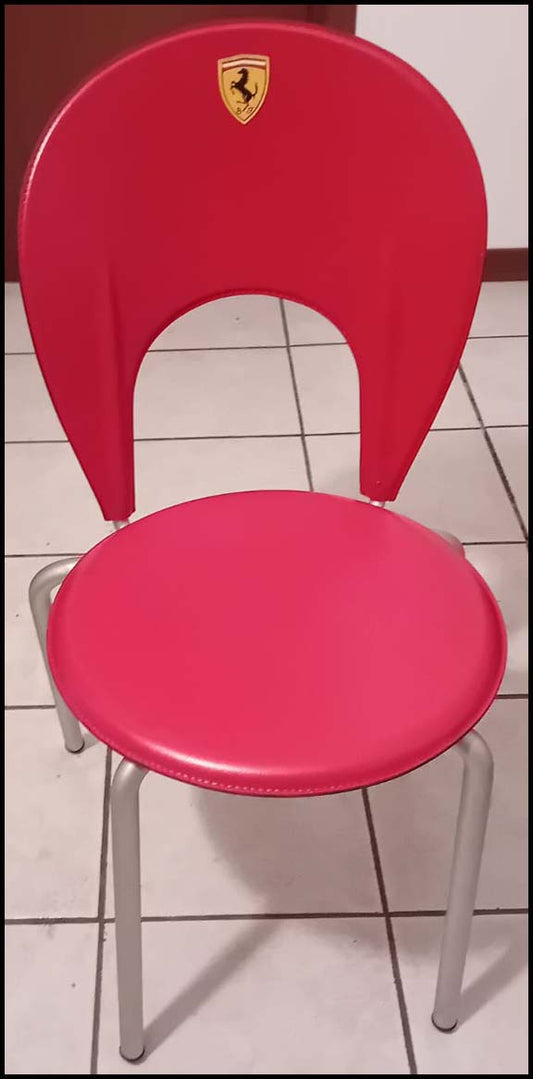 Set of 12 Official Ferrari Journalists chairs.
