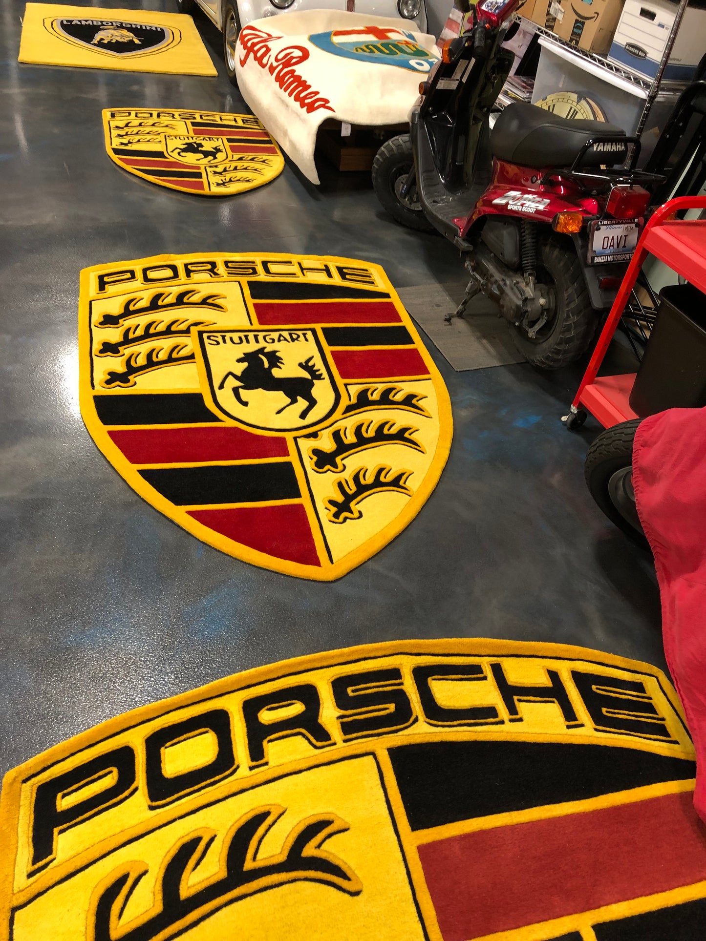 Iconic Crest custom Rug
