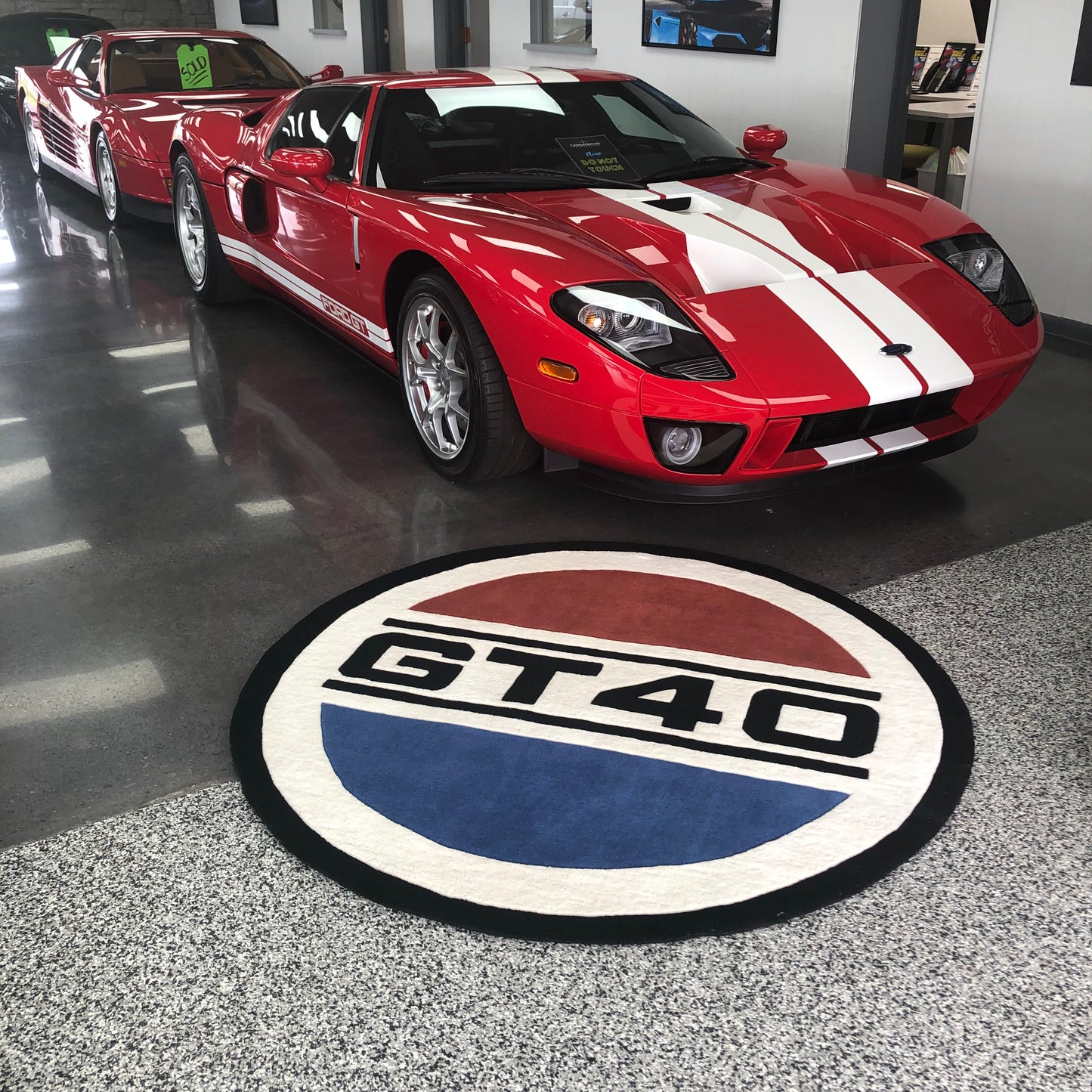 GT40 Custom Rug