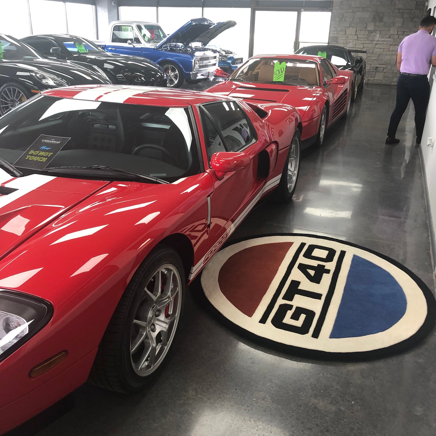 GT40 Custom Rug