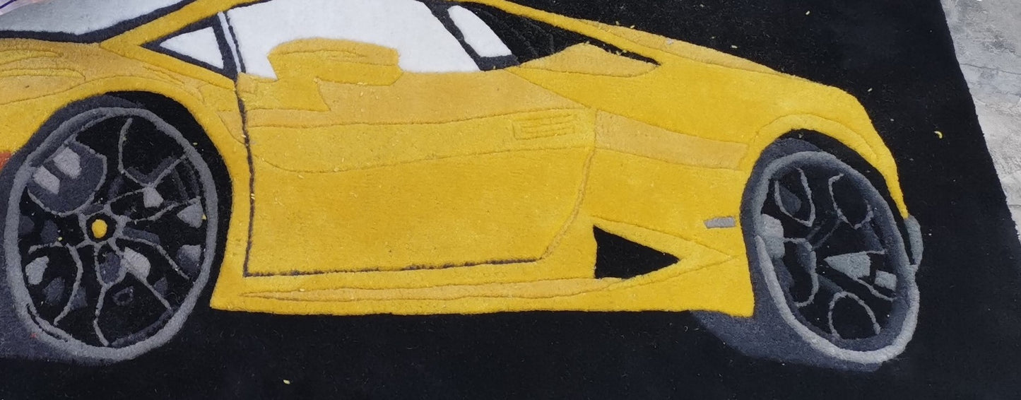 Lambo custom Rug