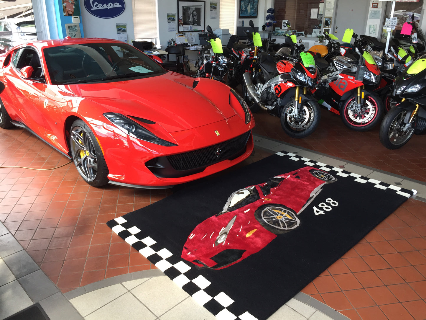 PINNACLE Brand Bespoke Exotic Car rugs
