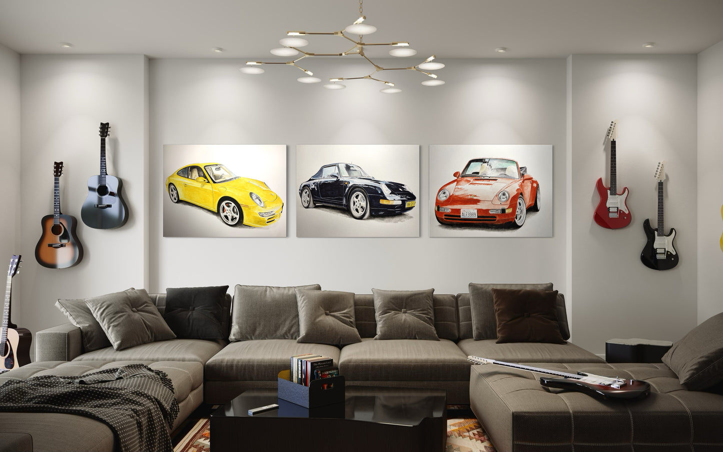 Massimo' Ferrari Red Spider Giclee fine art prints
