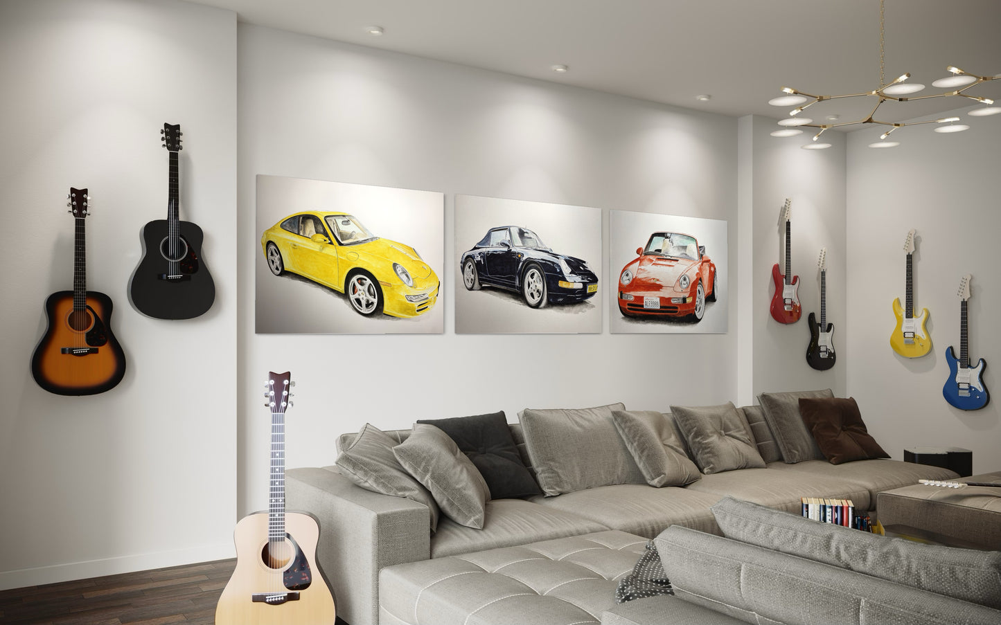 Massimo' Ferrari Red Spider Giclee fine art prints