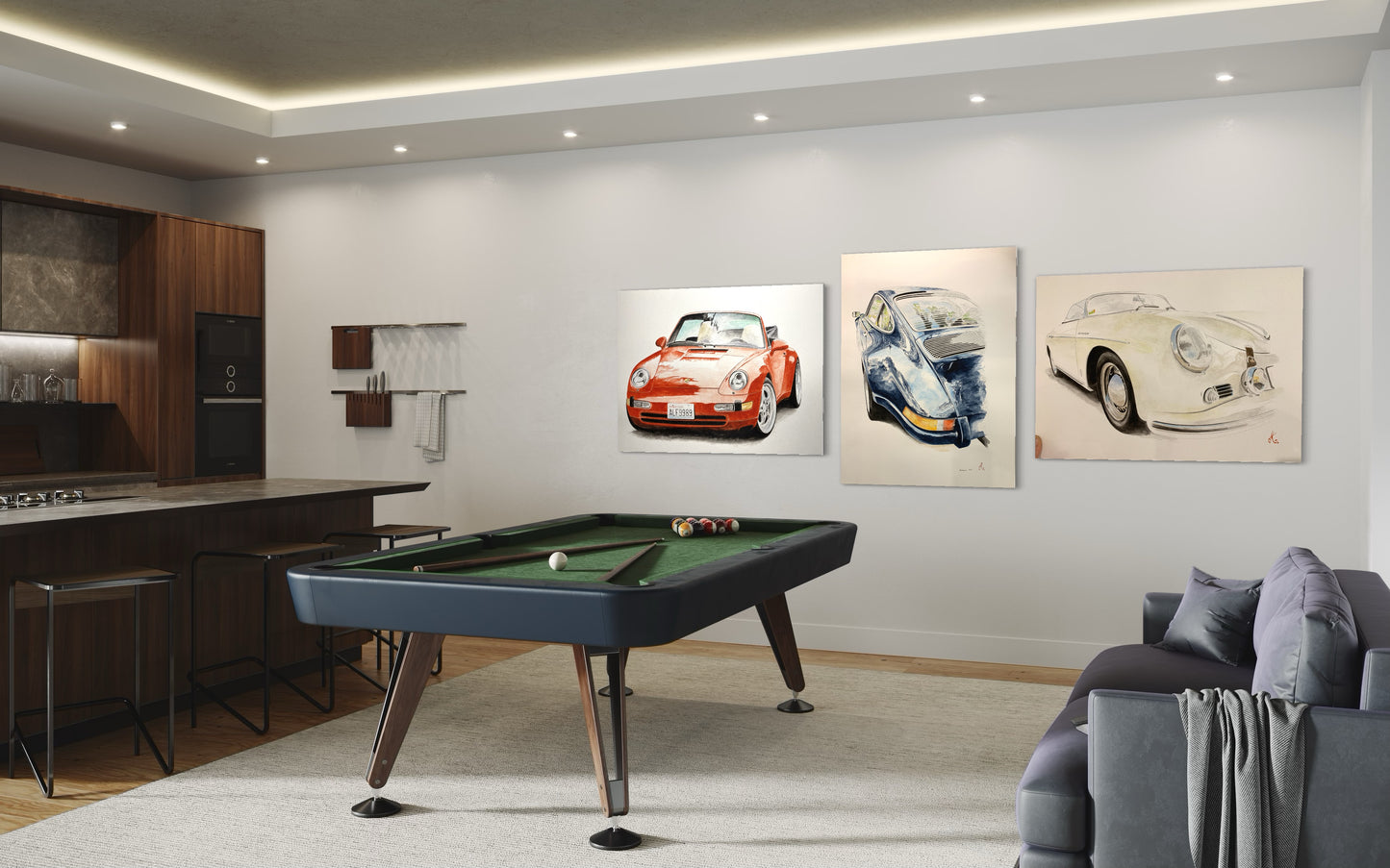 Massimo' Ferrari Red Spider Giclee fine art prints