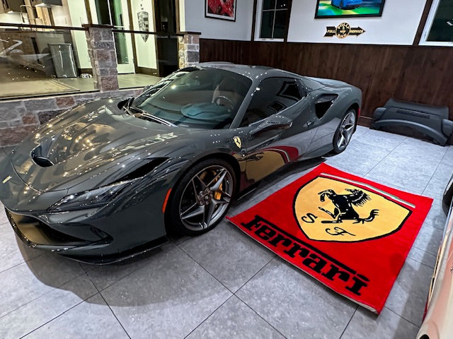 Custom SCCA logo Wool & Silk Handmade rug