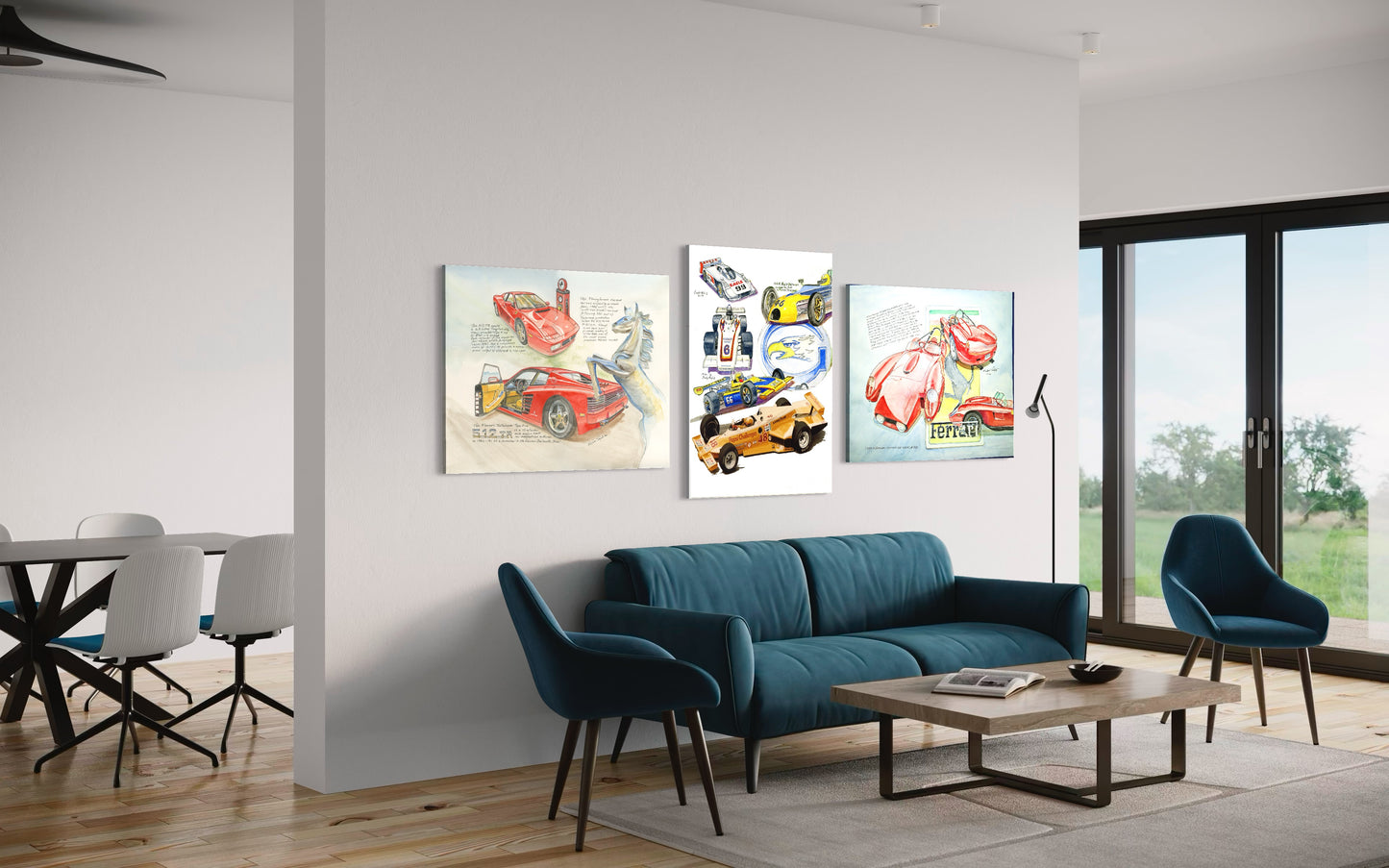 Richard Smyth' Bugatti Giclee fine prints