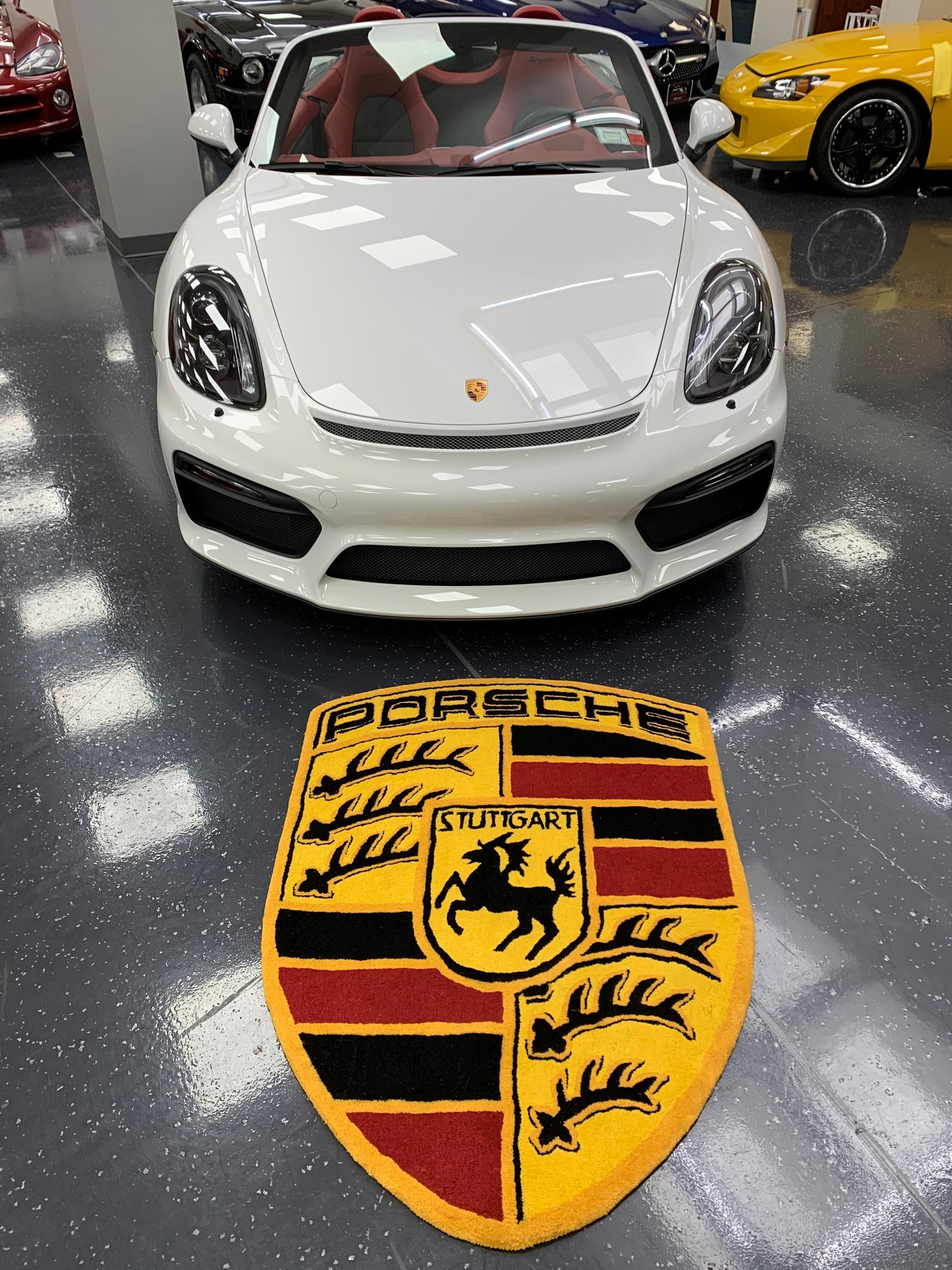 Iconic Crest custom Rug