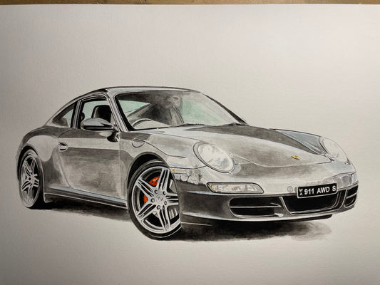 Straight out of Italy...Massimo' Pure 911 Giclee fine art prints