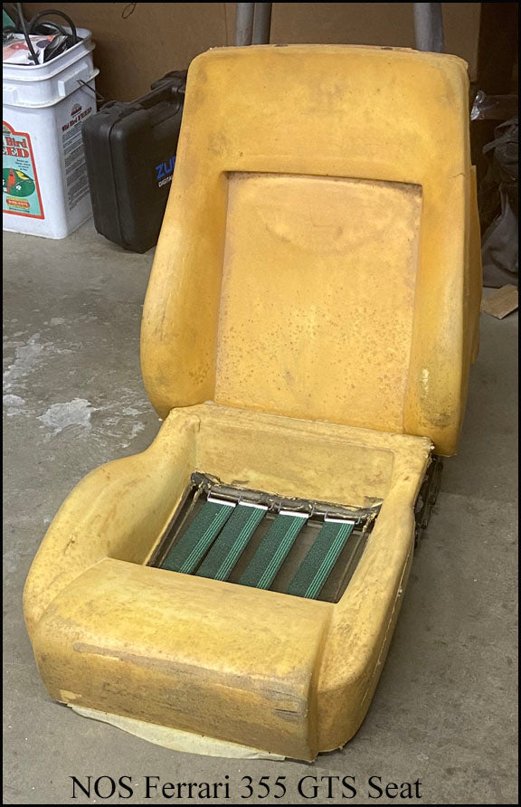 Exclusive Scaglietti Seats frames, foam, and bracketry