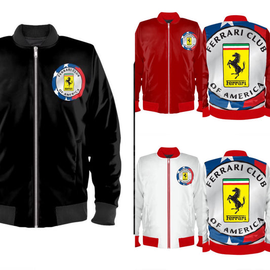 Ferrari Club of America Marble Velvet outer w/quilted inner