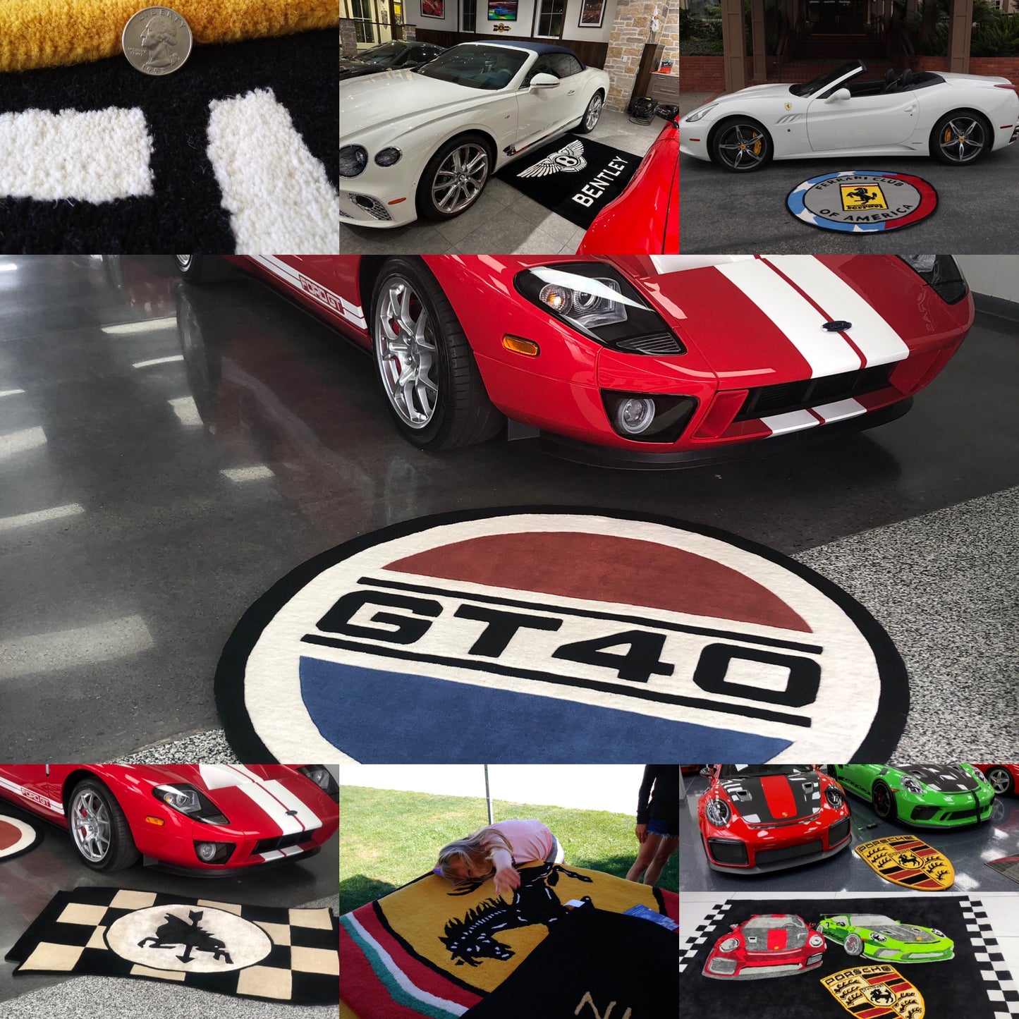 PINNACLE Brand Bespoke Exotic Car rugs