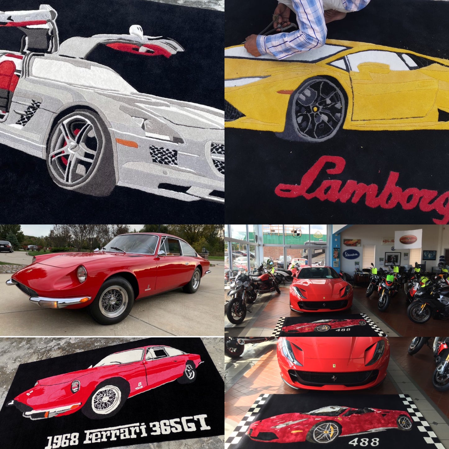 Custom "Photo-Realism" heirloom rugs