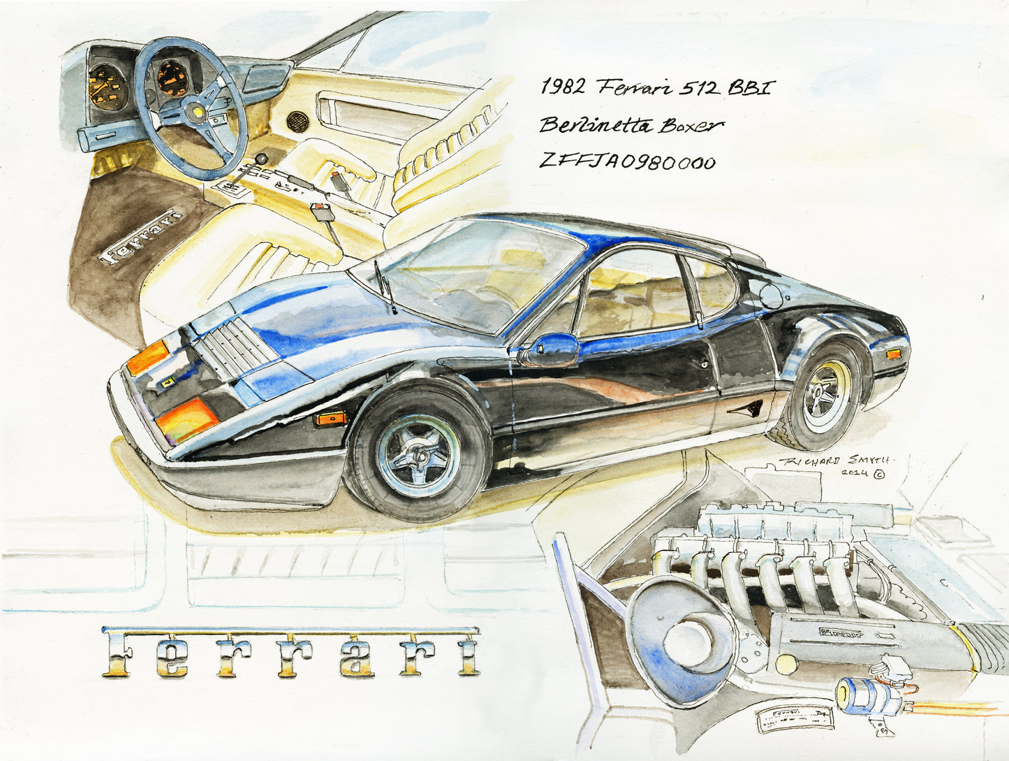 Smyth Art Berlinetta Boxer Montage