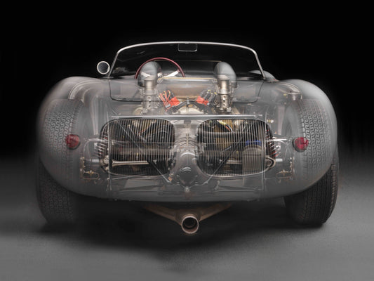Peter Harholdt's Porsche translucent Fine Photography.