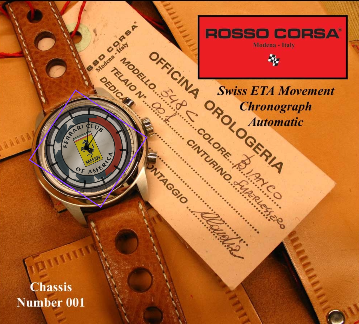 Bespoke watches for Clubs and Organizations