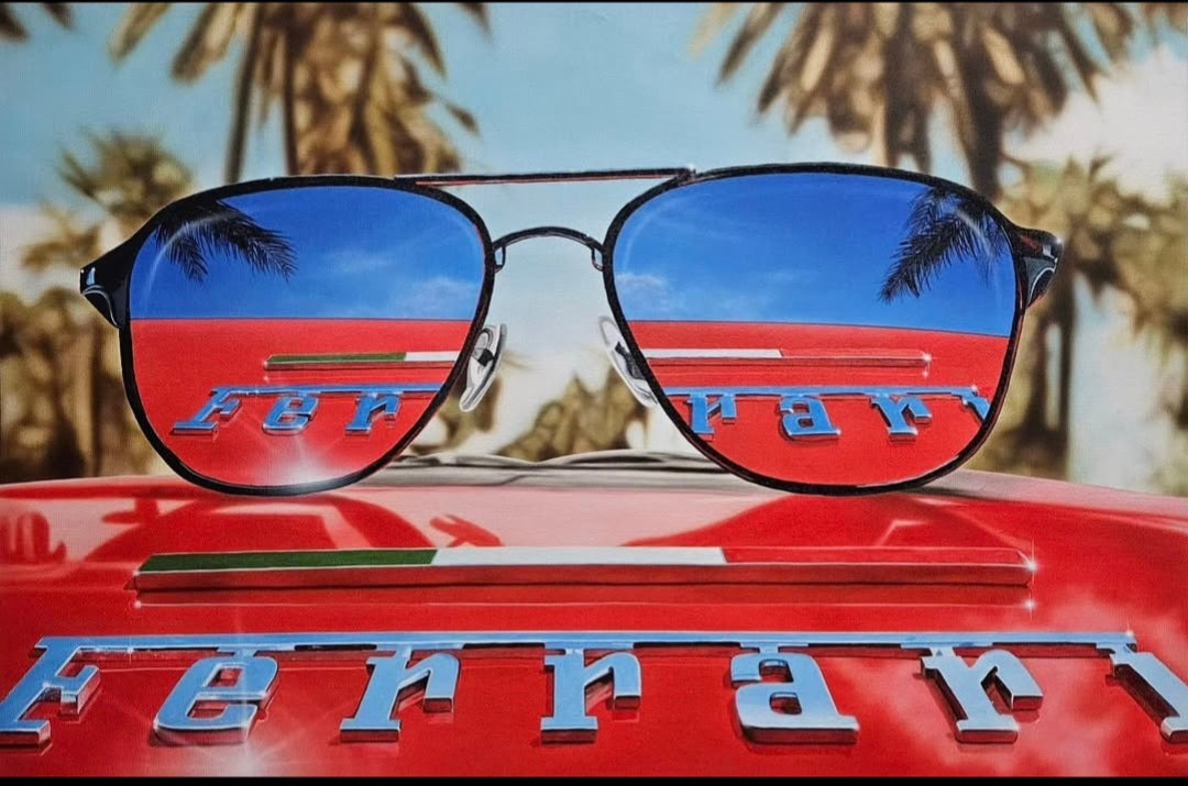 Custom Car welcome mats Paul Buvila' Art