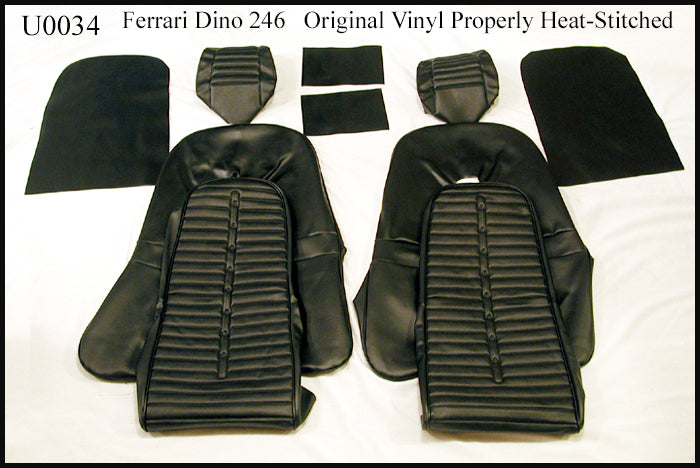 Exclusive Scaglietti Seats frames, foam, and bracketry