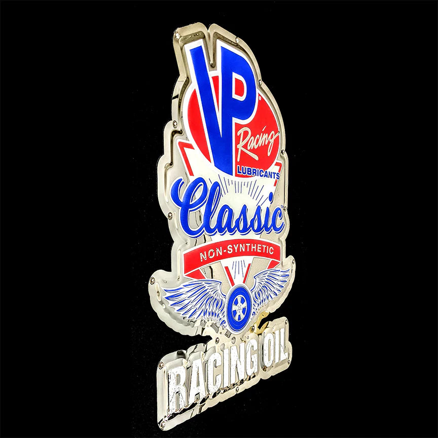 VP Racing Fuels Classic Racing Oil Metal Sign